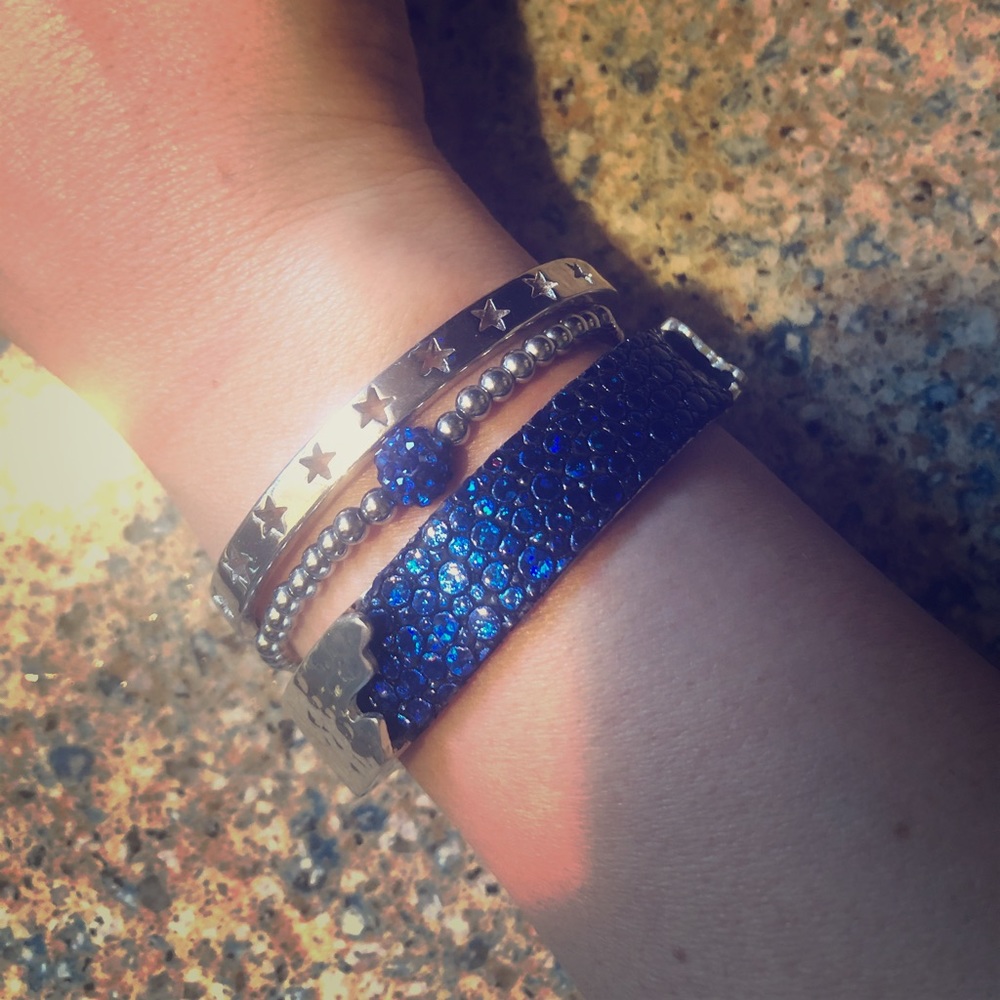 Rustic Cuff Custom Dallas Cowboys 3 Stack Set